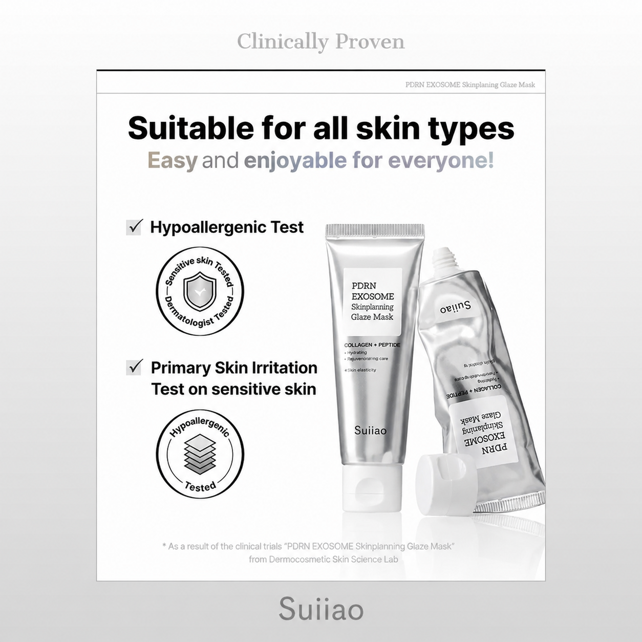 🌸 PDRN & Exosome Glow Mask For Smooth, Radiant Skin