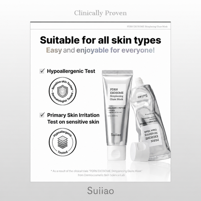 🌸 PDRN & Exosome Glow Mask For Smooth, Radiant Skin