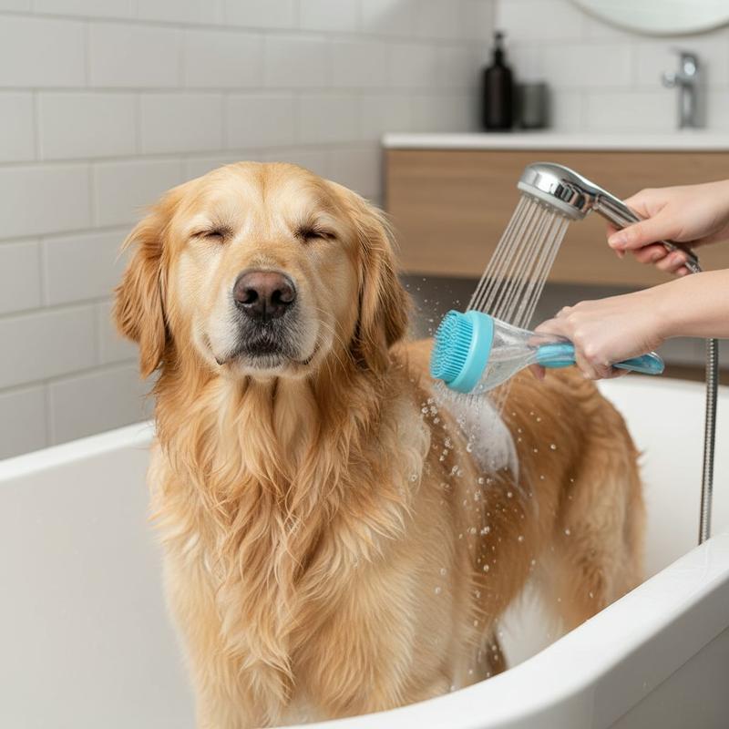 🐶 Removes Loose Hair • Gentle Massage • Easier Bath Time