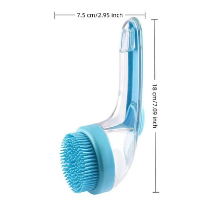 🐶 Removes Loose Hair • Gentle Massage • Easier Bath Time