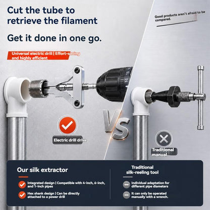 ⚙️ Drill Powered • Rust Removal • Perfect For Home Plumbing Fixes