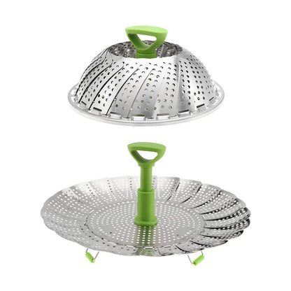 🍽️Expandable Stainless Steel Steamer Basket Fits Most Pots