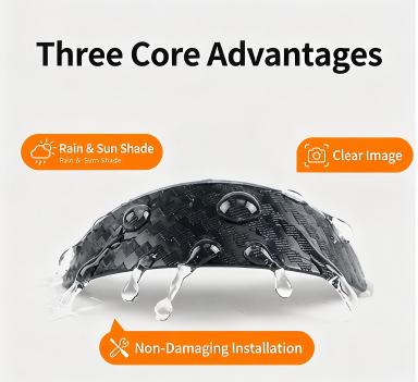 📷Rain & Sun Protection • Clearer View • Easy Installation