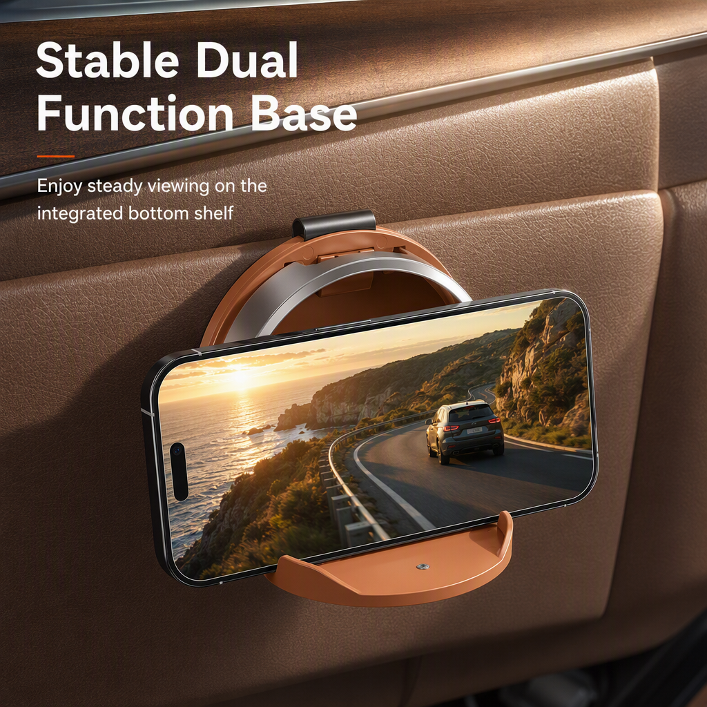 📢📢50% OFF !! ⏰Multifunctional Foldable Car Door Cup Holder Large Diameter Drink and Water Bottle Storage Rack