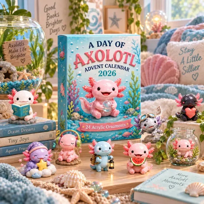 🎄CHRISTMAS KICKOFF 50% OFF - A Day Of Axolotl Advent Calendar 2026